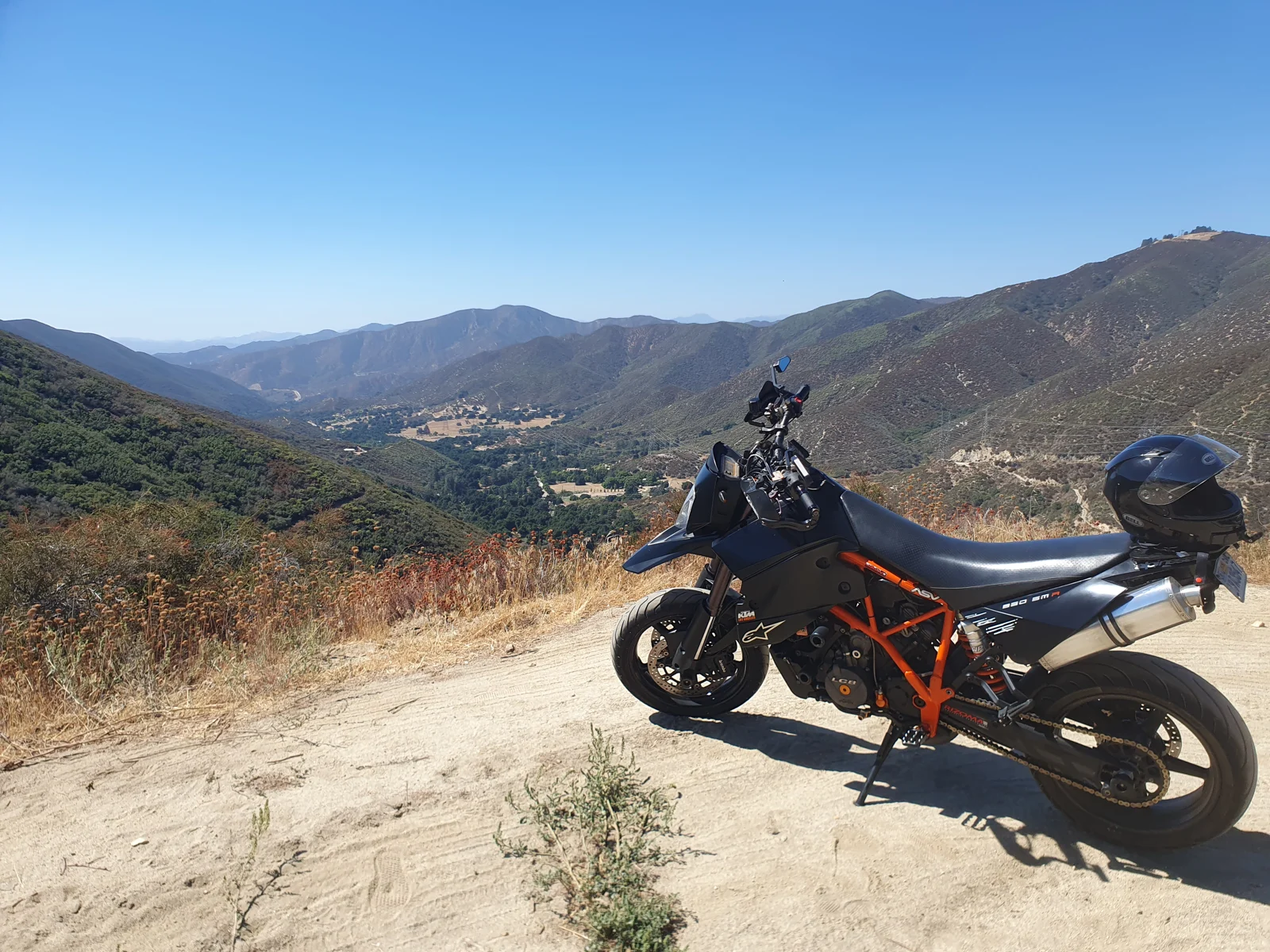 Michal Szymanski shares his love for carving California’s canyon roads — but says nothing beats the thrill of riding his KTM through twisties under the open sky.
